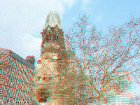 Berl�n - Kaiser Wilhelm Kirche - pam�tn�k v�lky