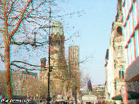 Berl�n - Kaiser Wilhelm Kirche - pam�tn�k v�lky