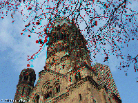 Berl�n - Kaiser Wilhelm Kirche - pam�tn�k v�lky