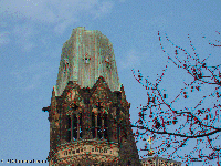 Berl�n - Kaiser Wilhelm Kirche - pam�tn�k v�lky