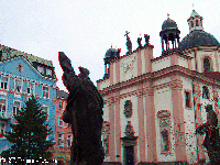 Decin - Krizova street