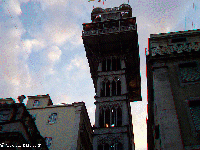 Lisbon - famous lift