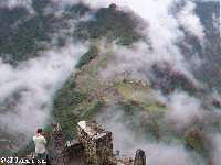 Peru - Machu Picchu - a view from Huayna Picchu (Wayna Picchu)