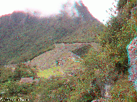 Peru - Machu Picchu - a view from Huchuy Picchu