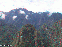 Peru - Machu Picchu - mountains around
