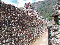 Peru - Machu Picchu - inside the ruins
