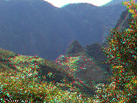 Peru - Machu Picchu - a view from Inca trail