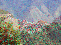 Peru - Machu Picchu - a view from Putucusi
