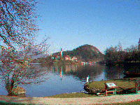 Slovinsko - Bled - okolo jezera Blejsko jezero