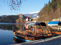 Slovinsko - Bled - okolo jezera Blejsko jezero