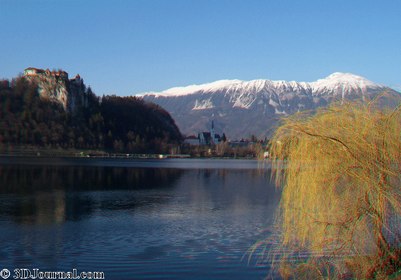 Slovinsko - Bled - okolo jezera Blejsko jezero