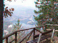 Slovinsko - Bled - pohledy z vrchu Stra�a