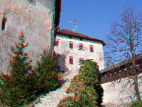 Slovinsko - Bled - hrad Blejski grad
