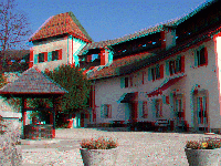 Slovinsko - Bled - hrad Blejski grad