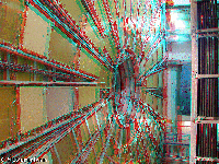 Switzerland - CERN - view to particle detector CMS
