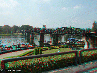 Thailand 3D: Bridge over the river Kwai