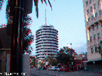 Hollywood - slavn� budova Capitol Records
