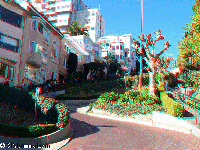 San Francisco - klikat� ulice Lombard street