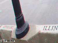 St. Louis - Hranice Missouri a Illinois na Eads Bridge